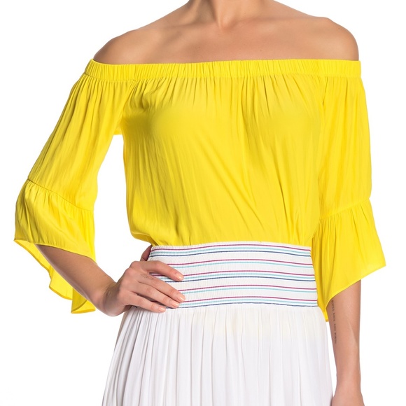 Ramy Brook Tops - Ramy Brook off shoulder Emory blouse. Large